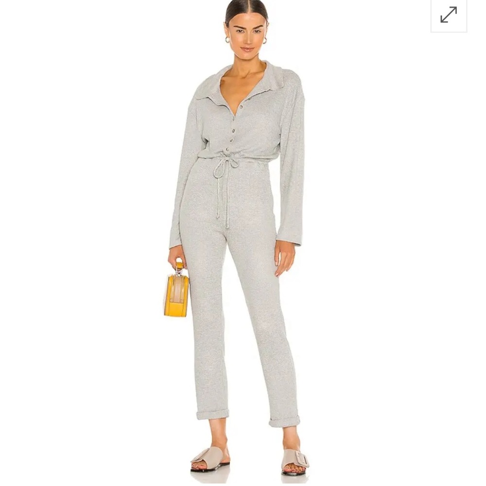 Lovers and Friends Cozy Knit Jumpsuit